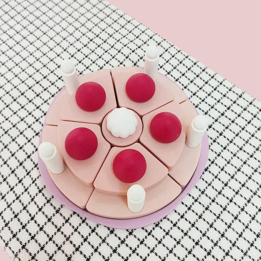 Silicone Birthday Cake Toy