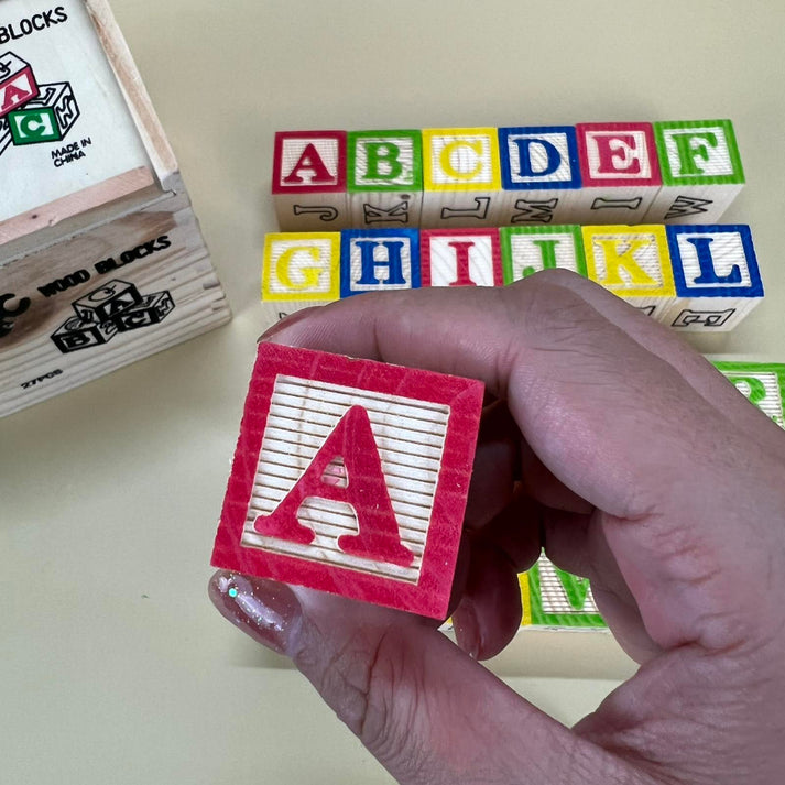Wooden ABC Alphabet Building Blocks – Hoshi Baby Philippines