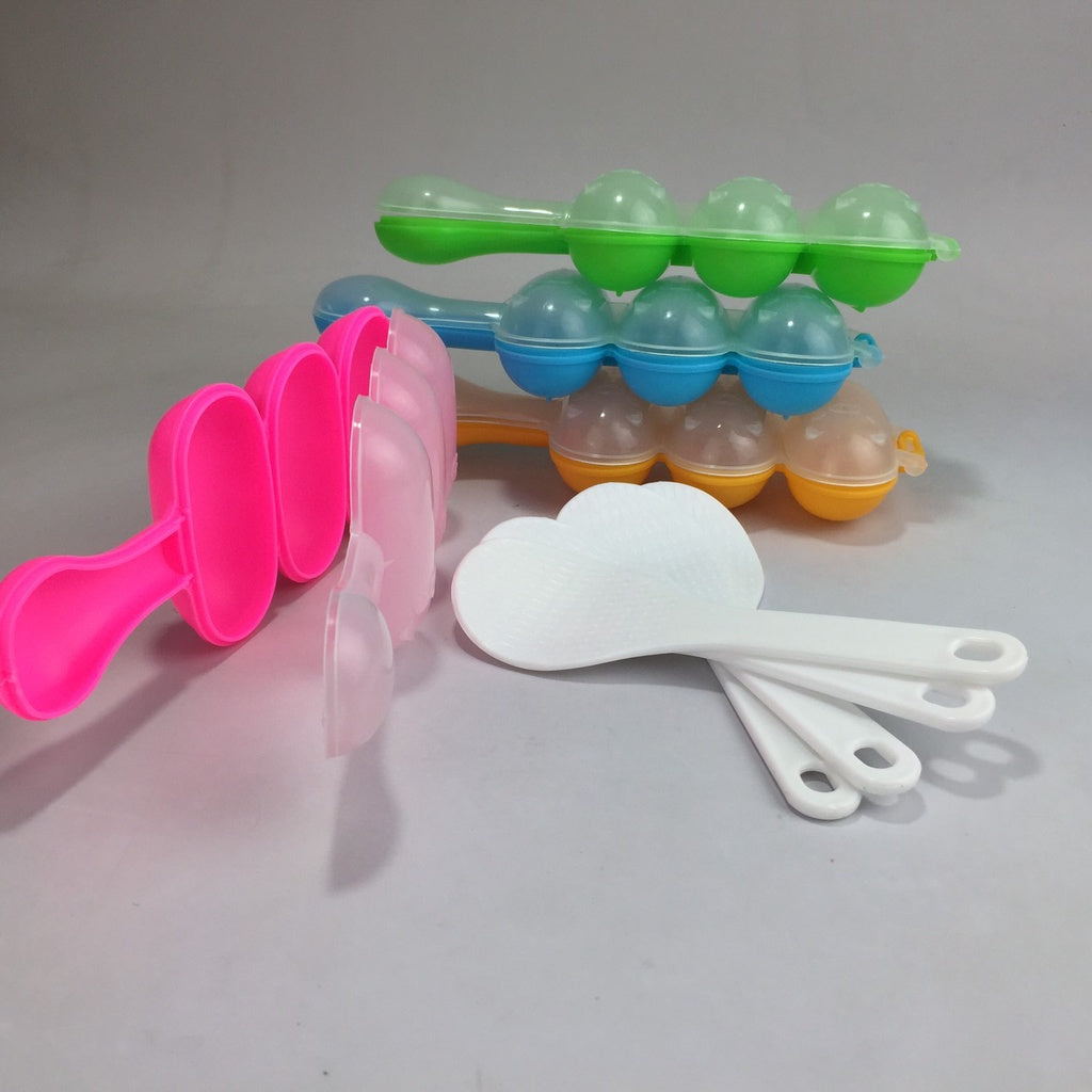 Miniature Rice Paddle Rice Ball Maker with Mini Rice Paddle for Sushi – Hoshi Baby Philippines