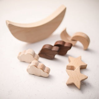 Wooden Celestial Shapes Balancer Toy
