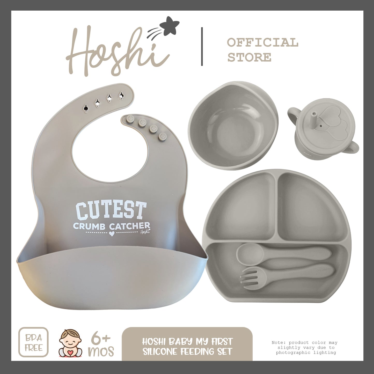 My First Feeding Set (Silicone)