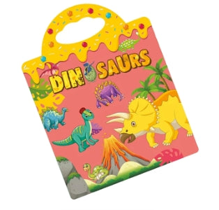 Reusable Sticker Book, Quite Busy Book for Toddlers when Travelling, Learning, 36Mos+