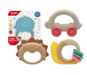 Easy Grip Cute Animal Rattle Shaker Toy