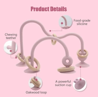 Flexi Silicone Highchair Suction Toy