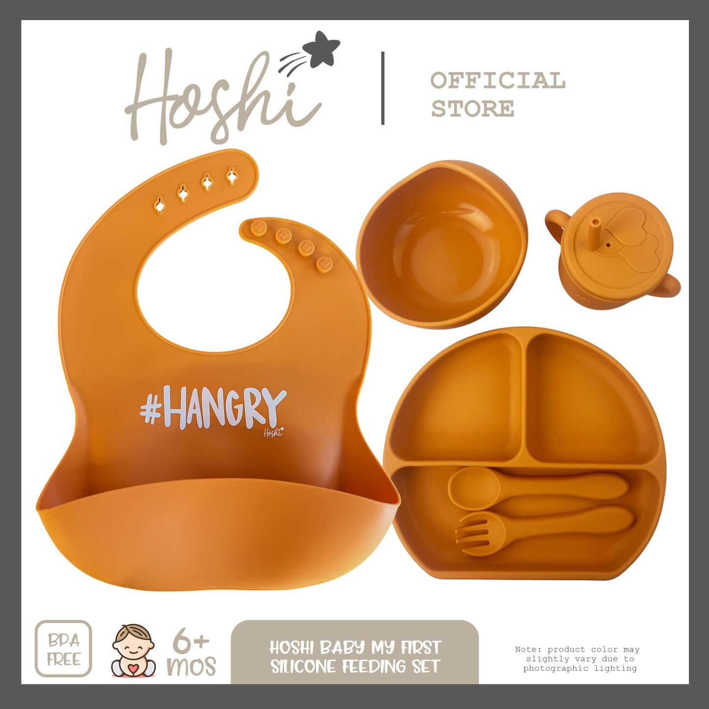 My First Feeding Set (Silicone)