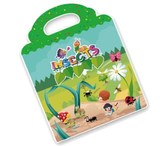 Reusable Sticker Book, Quite Busy Book for Toddlers when Travelling, Learning, 36Mos+