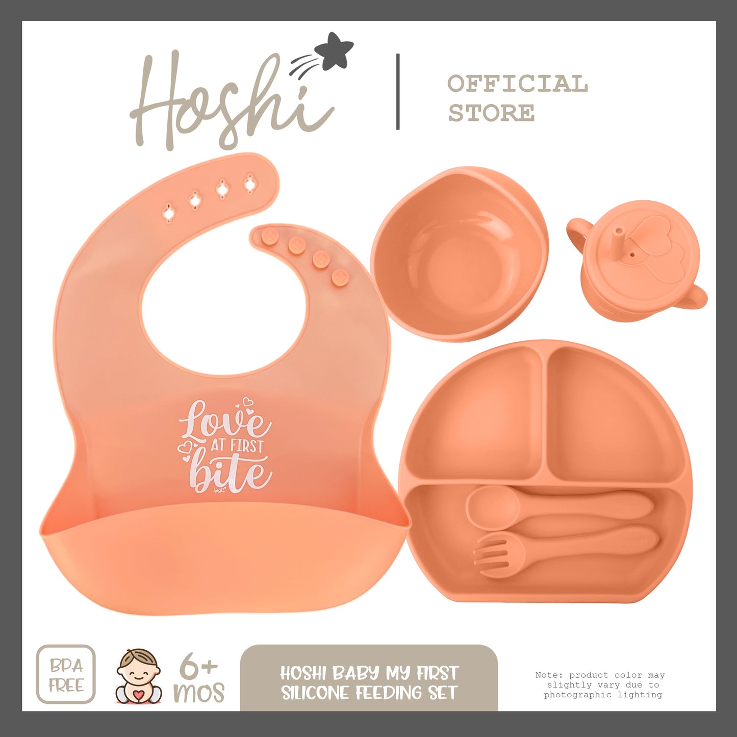 My First Feeding Set (Silicone)