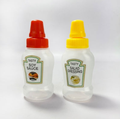 Mini Sauce or Condiments Bottle Container for Bento