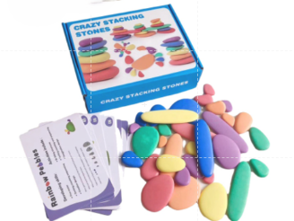 Rainbow Crazy Stacking Pebble Stones