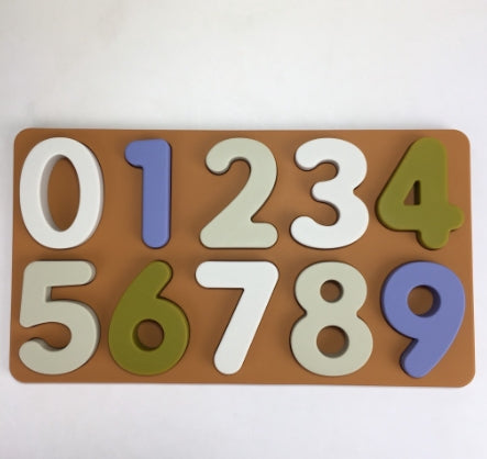 Silicone Numbers Puzzle Board