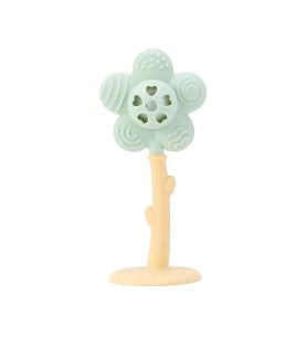 Silicone Flower Rattle and Teether