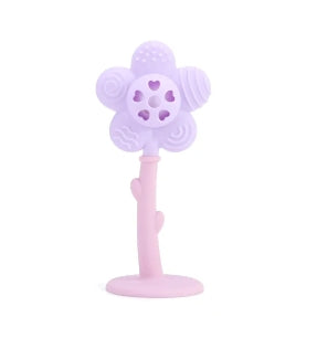 Silicone Flower Rattle and Teether