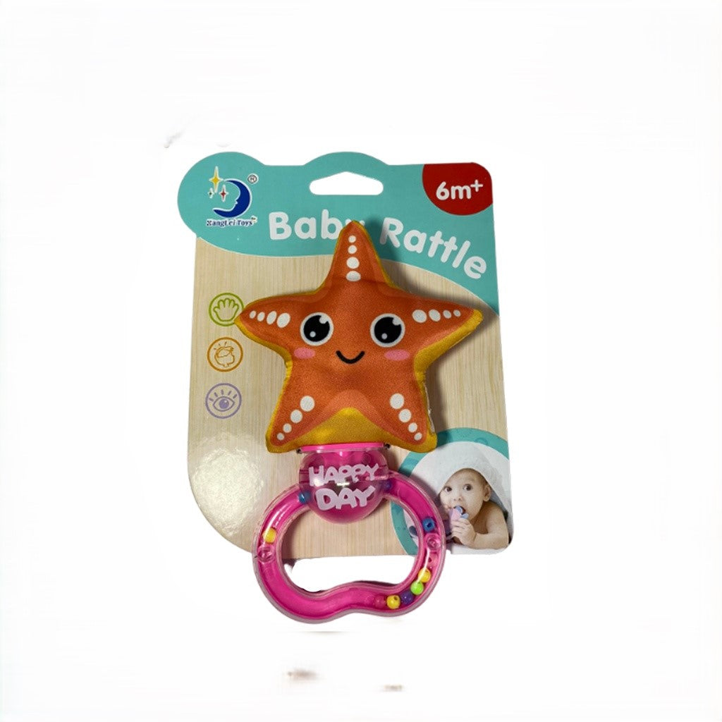 Soft Cloth Baby Rattle and Teether – Hoshi Baby Philippines