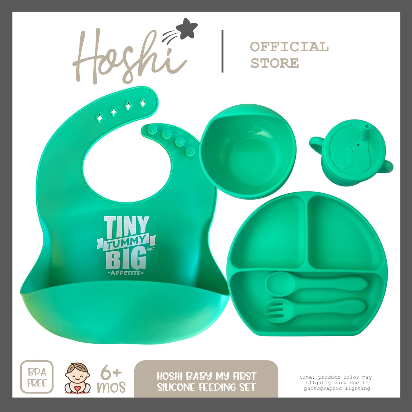 My First Feeding Set (Silicone)