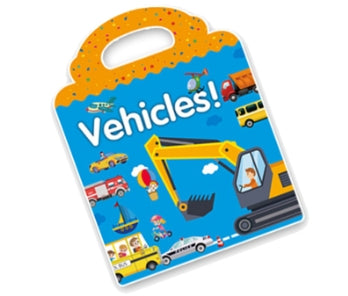 Reusable Sticker Book, Quite Busy Book for Toddlers when Travelling, Learning, 36Mos+