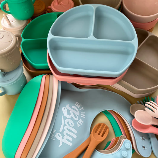 6pc Silicone Statement Feeding Set
