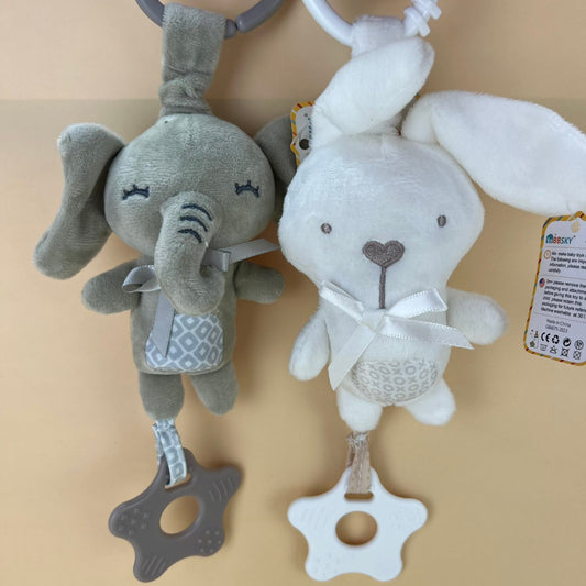 Cute Hanging Rattle Bell Sensory Toy