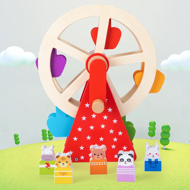 Wooden Carnival Ferris Wheel