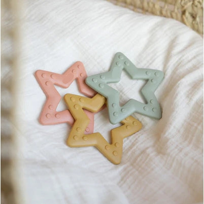 Twinkle Star Silicone Teething Toy
