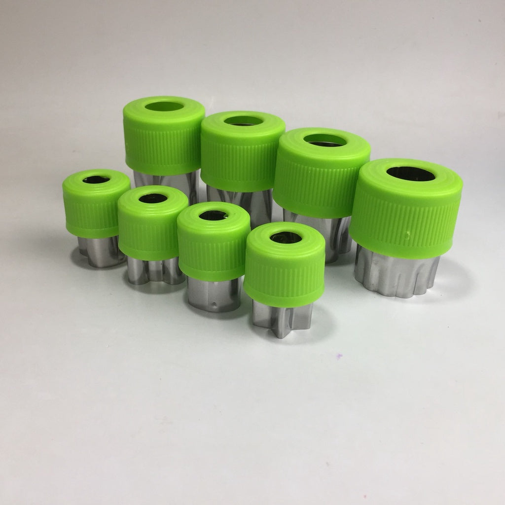 8pc Fruit, Vegetable, Bread Cutter Shaper Molder