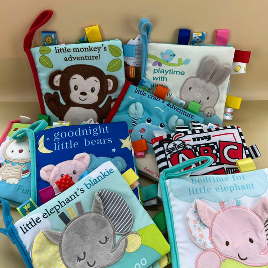 Adventure Soft Play Story Cloth Book, Montessori Educational Toy
