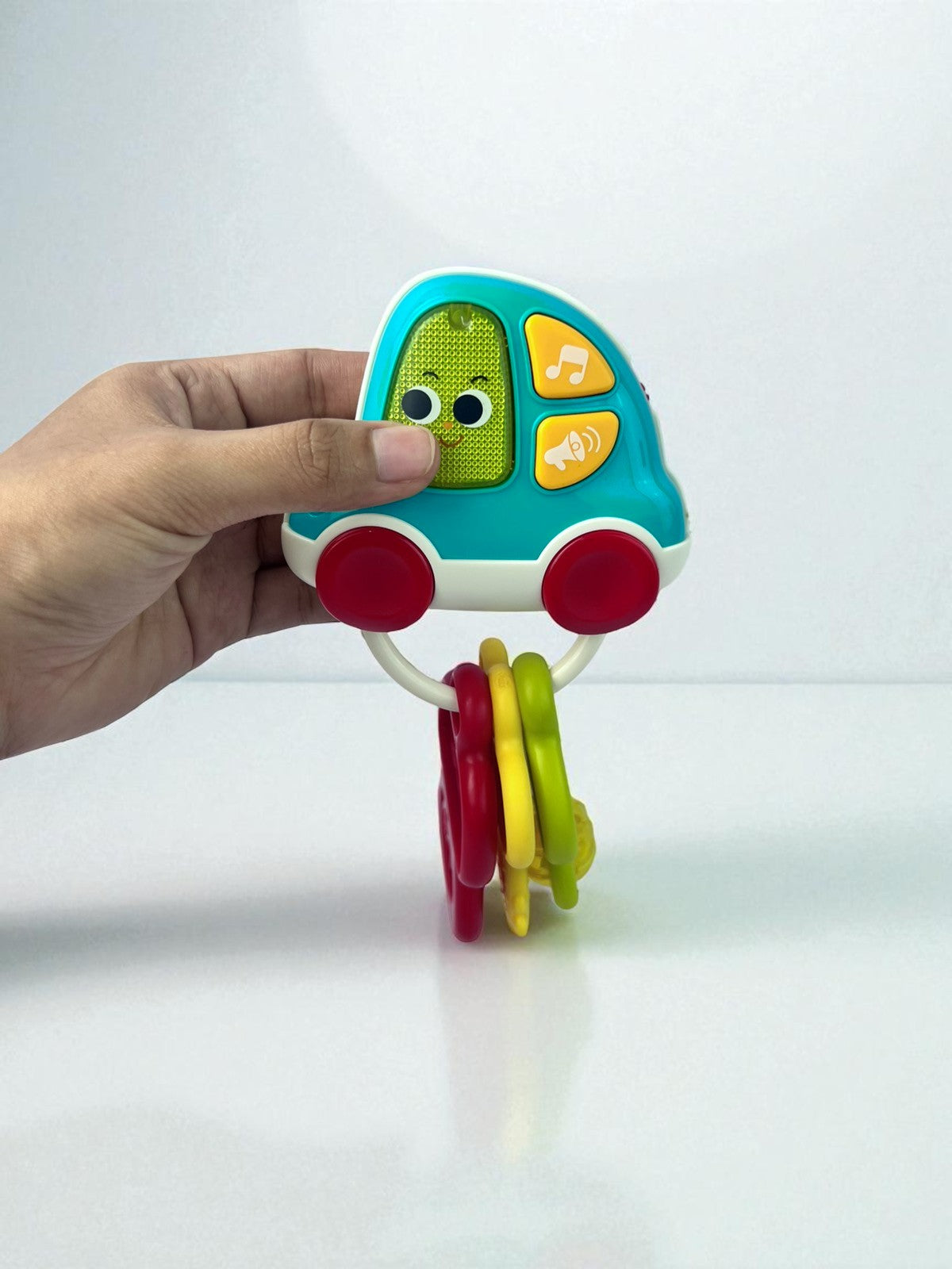 Musical Rattling Car Keychain Toy