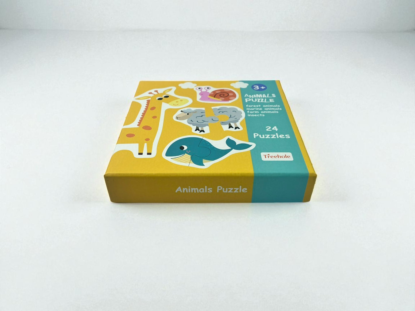 24 Pcs Animal Puzzle Box Set