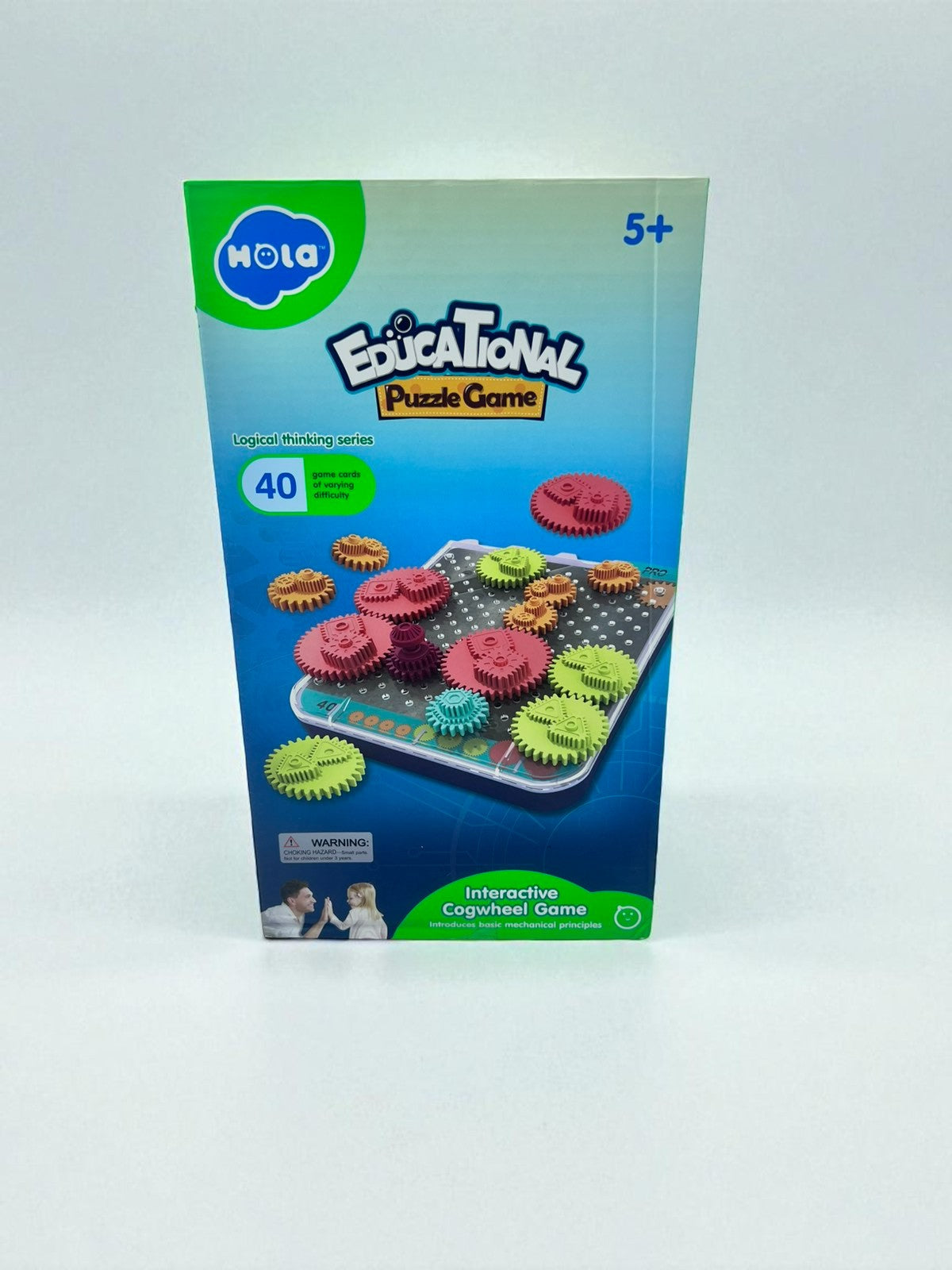 Interactive Cogwheel Game Educational Puzzle Game