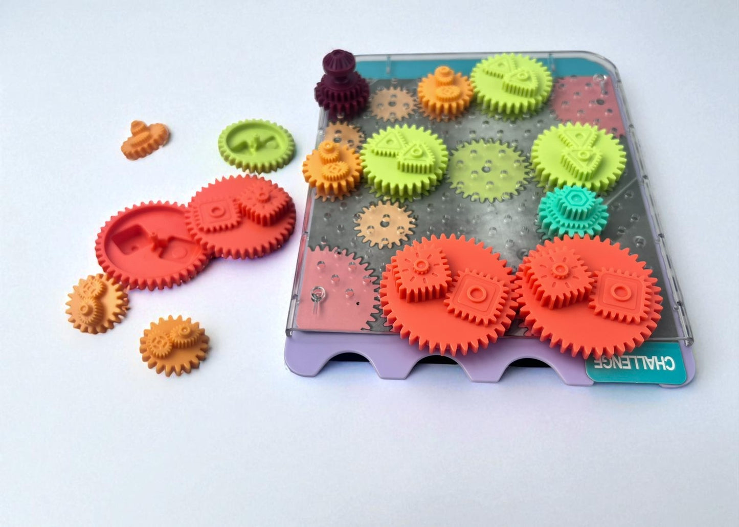 Interactive Cogwheel Game Educational Puzzle Game