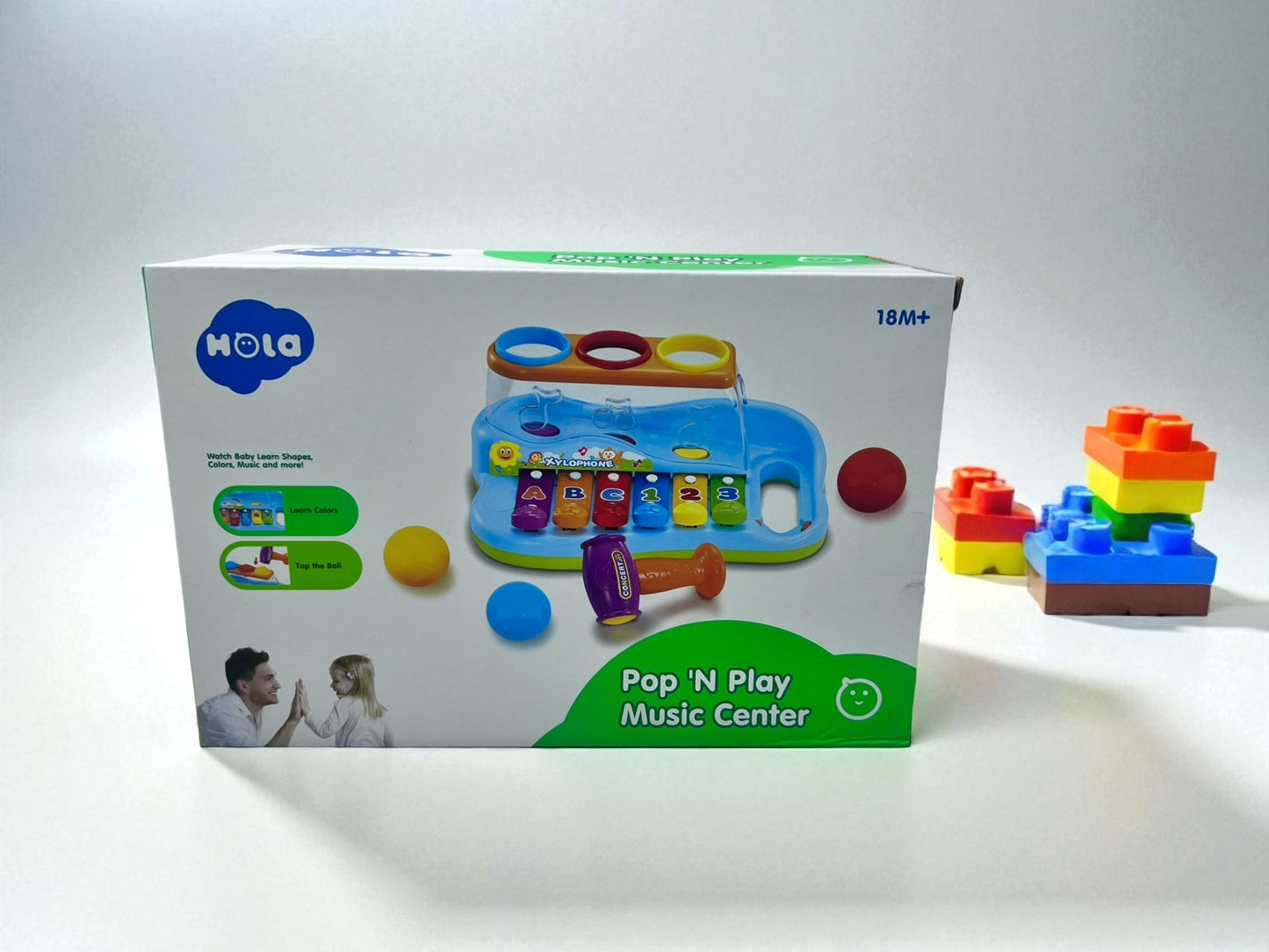 Pop 'N Play Music Center, Educational Interactive Musical Toy