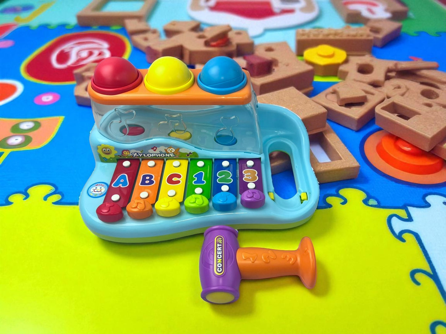 Pop 'N Play Music Center, Educational Interactive Musical Toy