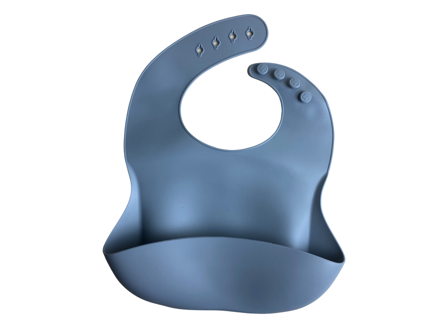 Silicone Plain Minimalist Color Bib