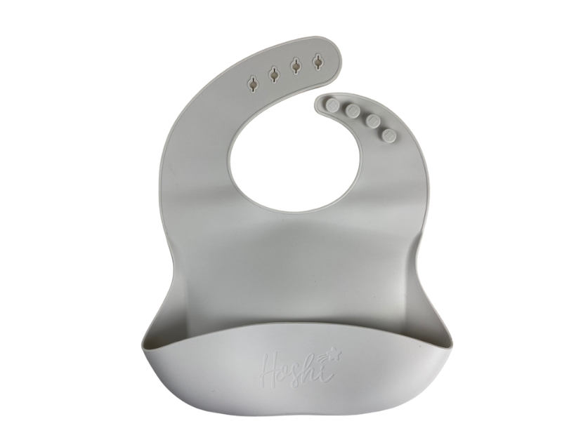 Silicone Plain Minimalist Color Bib