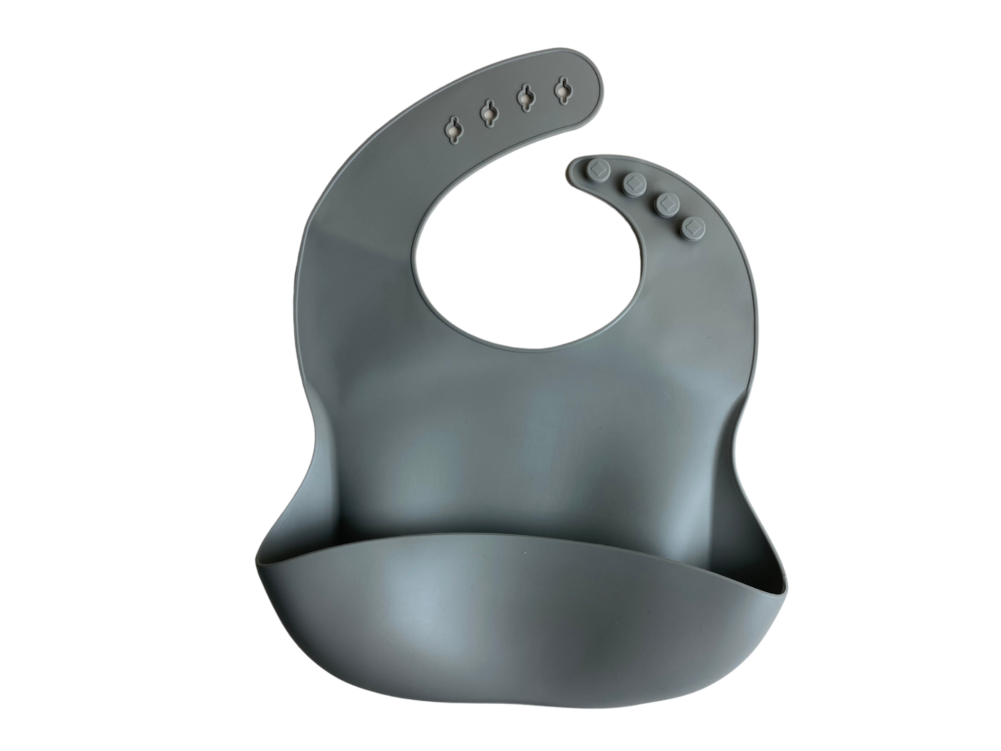 Silicone Plain Minimalist Color Bib