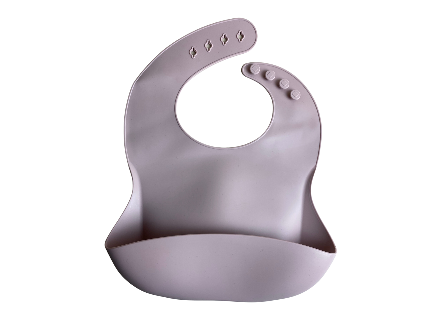 Silicone Plain Minimalist Color Bib