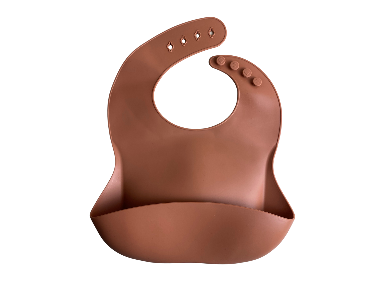 Silicone Plain Minimalist Color Bib