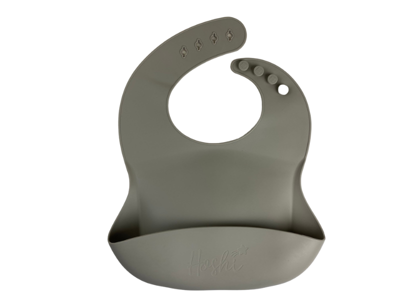 Silicone Plain Minimalist Color Bib
