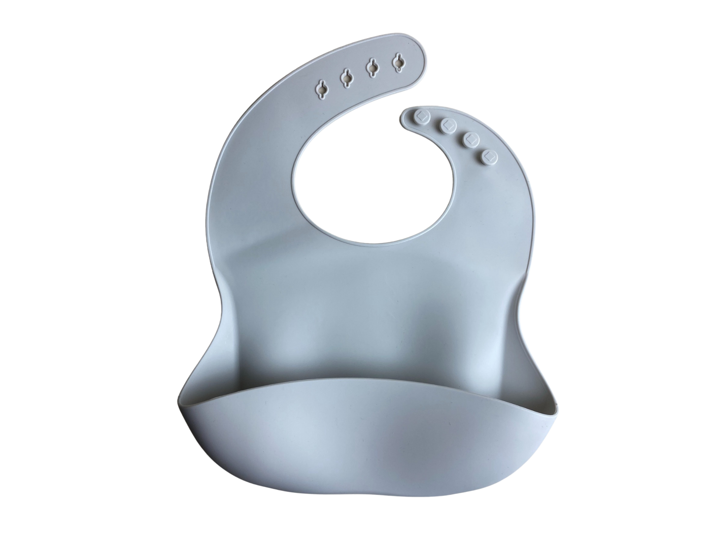 Silicone Plain Minimalist Color Bib