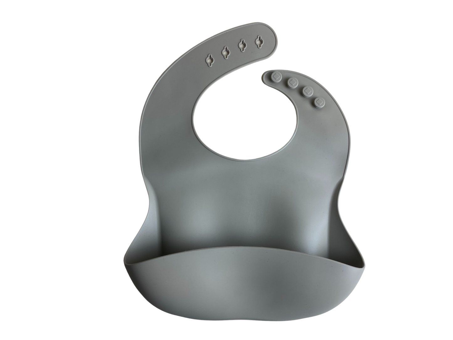 Silicone Plain Minimalist Color Bib