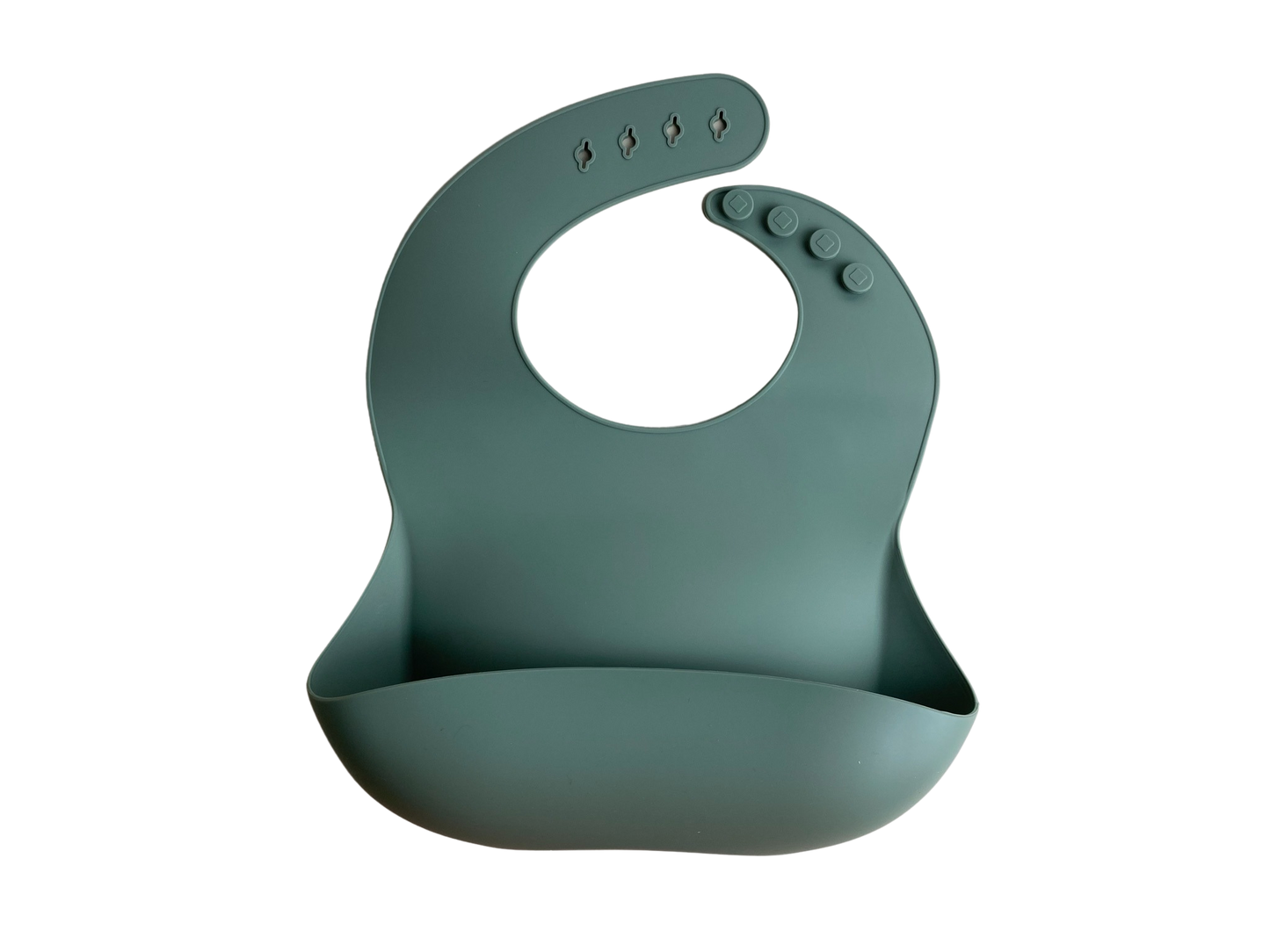 Silicone Plain Minimalist Color Bib