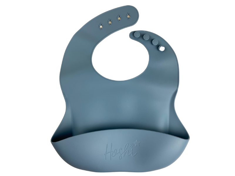 Silicone Plain Minimalist Color Bib