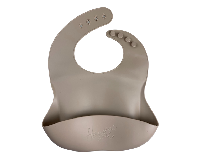 Silicone Plain Minimalist Color Bib