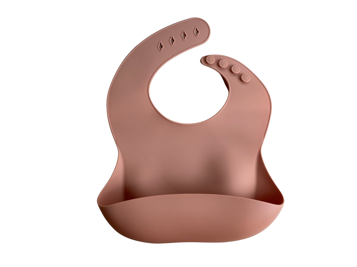 Silicone Plain Minimalist Color Bib