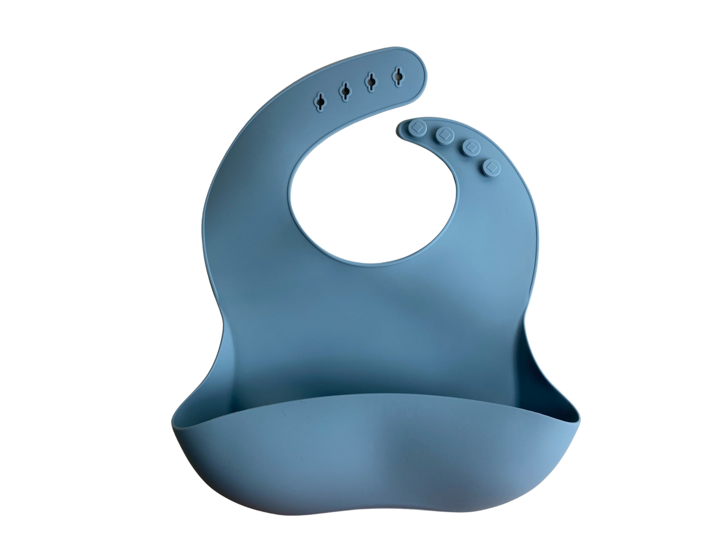Silicone Plain Minimalist Color Bib