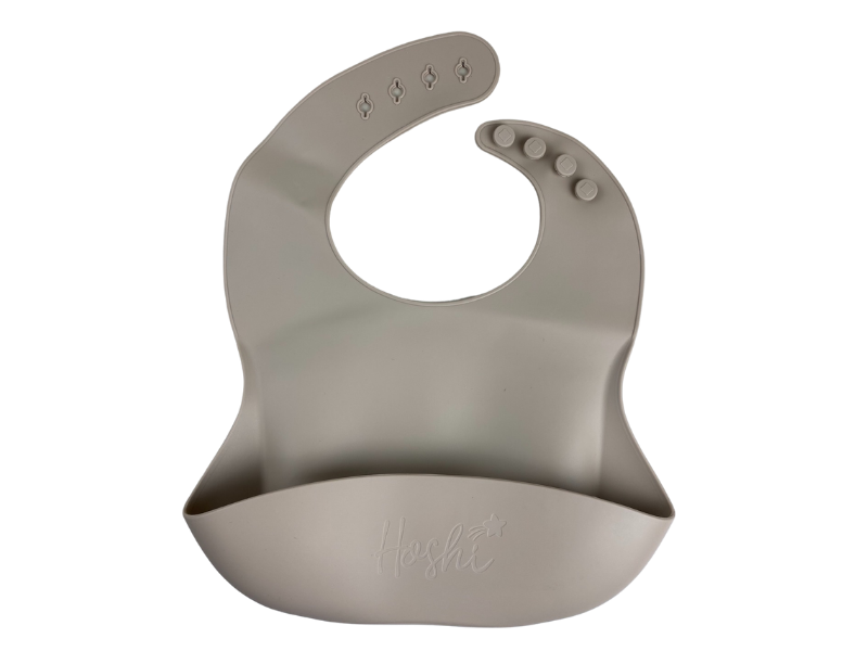 Silicone Plain Minimalist Color Bib