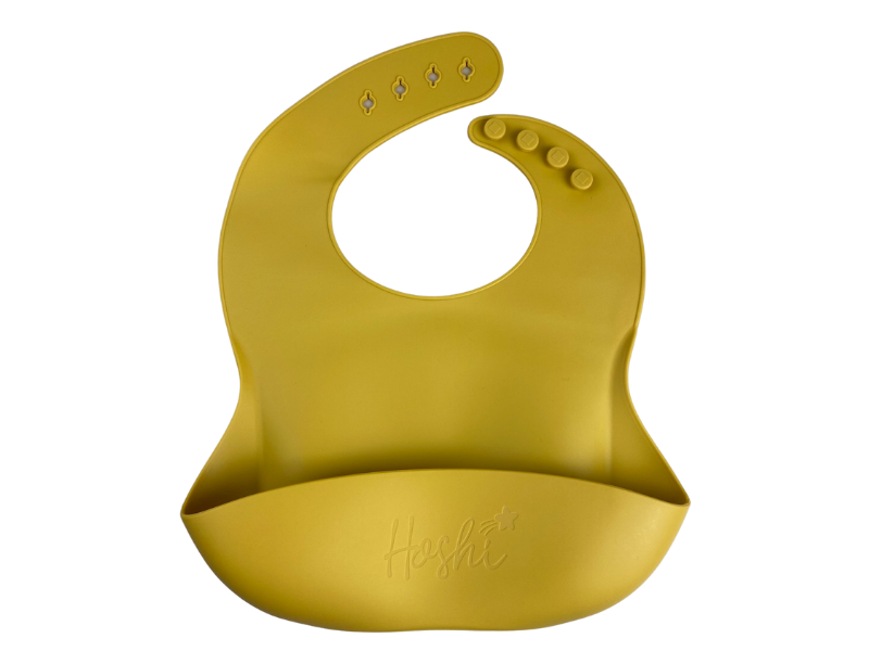 Silicone Plain Minimalist Color Bib