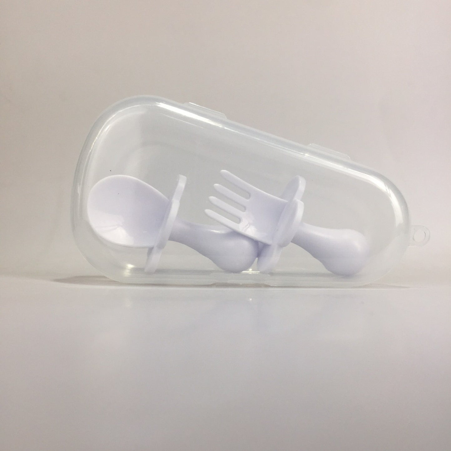 Grab Easy Ergonomic Utensil Spoon and Fork Set with Travel Case
