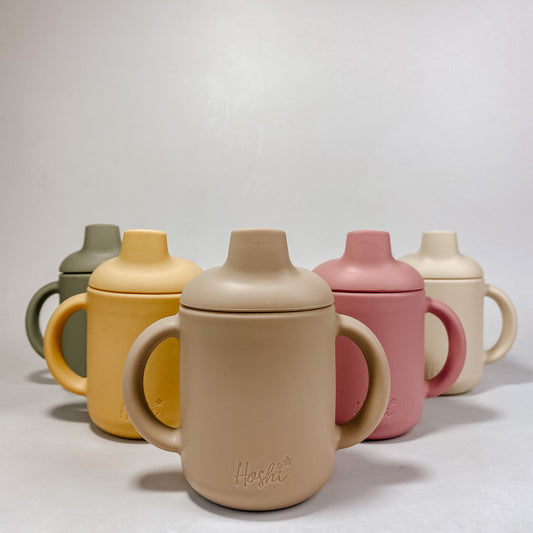 Premium Silicone Spill-Proof Sippy Cup