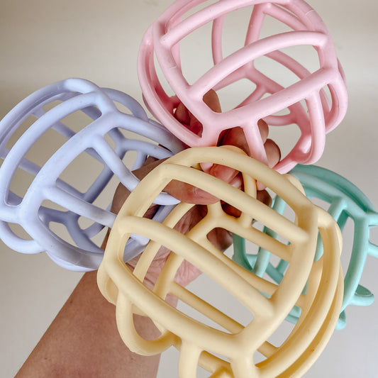 Bouncy Ball Teething Teether Toy