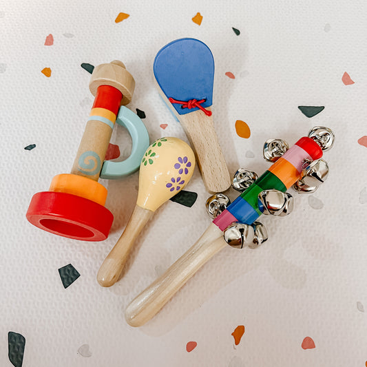 Wooden Musical Instrument Toy Set